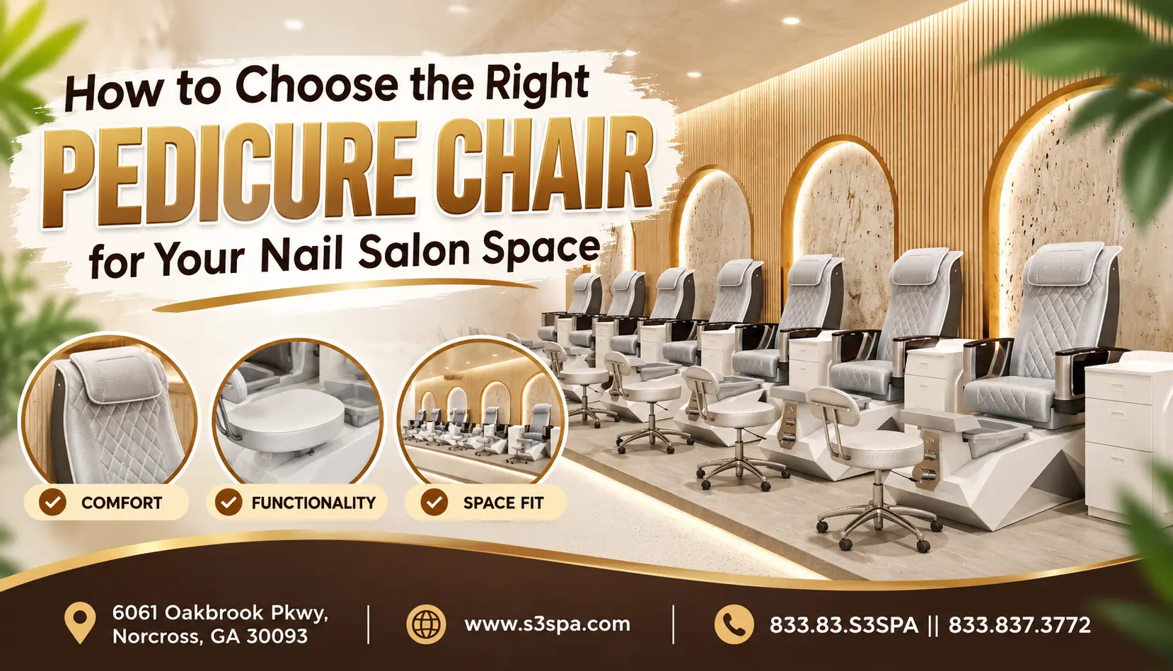 How to Choose the Right Pedicure Chair for Your Nail Salon Space
