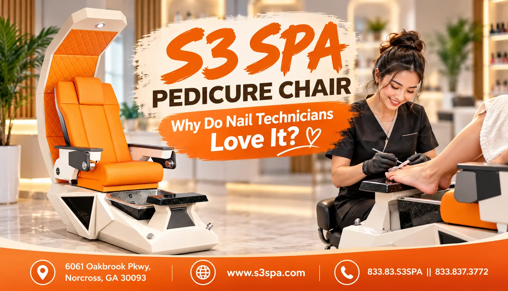 S3 Spa Pedicure Chair: Why Do Nail Technicians Love It?